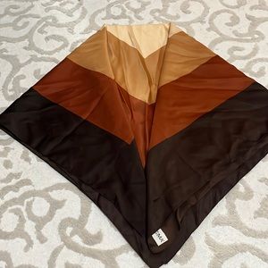 Brown scarves